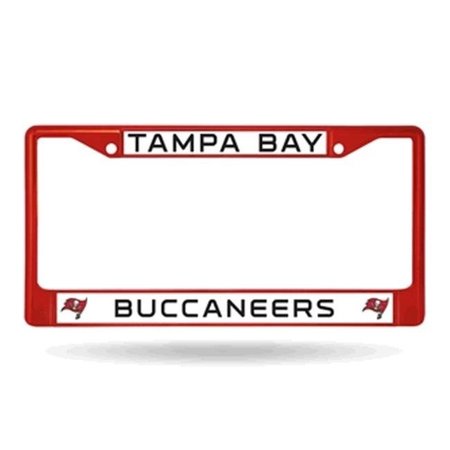 RICO INDUSTRIES Tampa Bay Buccaneers License Plate Frame Metal Red 9474696501
